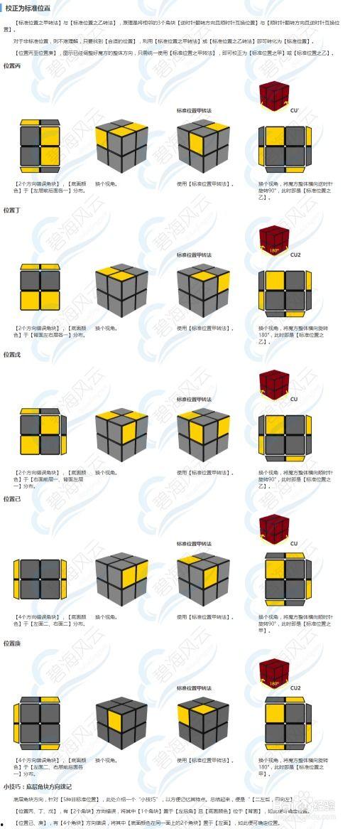 二阶魔方入门教程视频