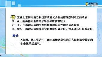 高一必修一化学视频讲解